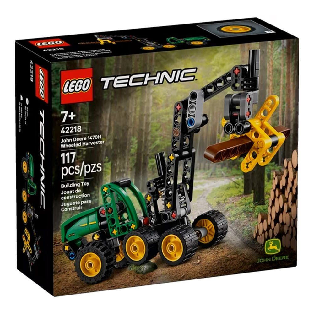 image of Technic John Deere 1470H Wheeled Harvester