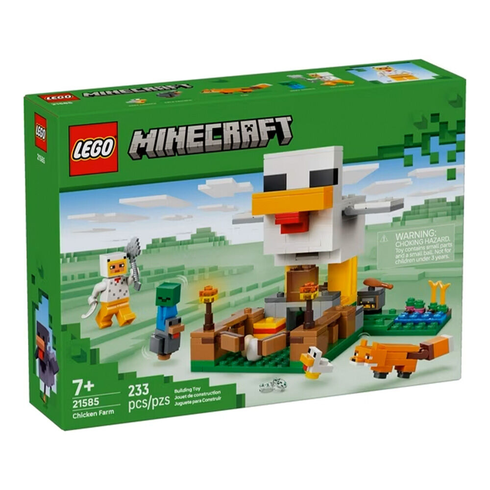 image of Minecraft Chicken Farm Building Toy