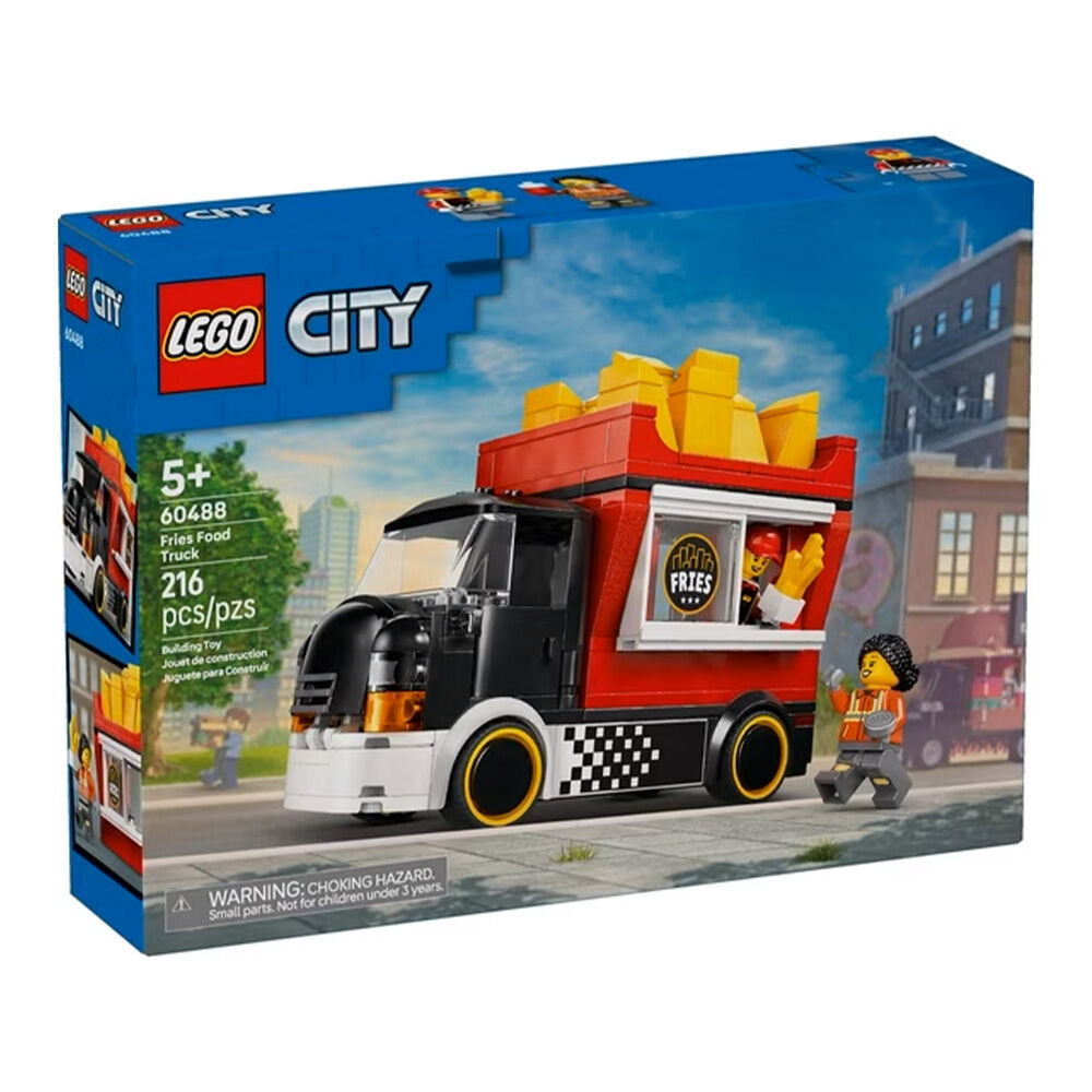 image of City Fries Food Truck Toy Building Set