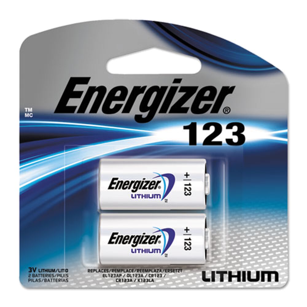 image of Lithium 123 Batteries, 2 pack