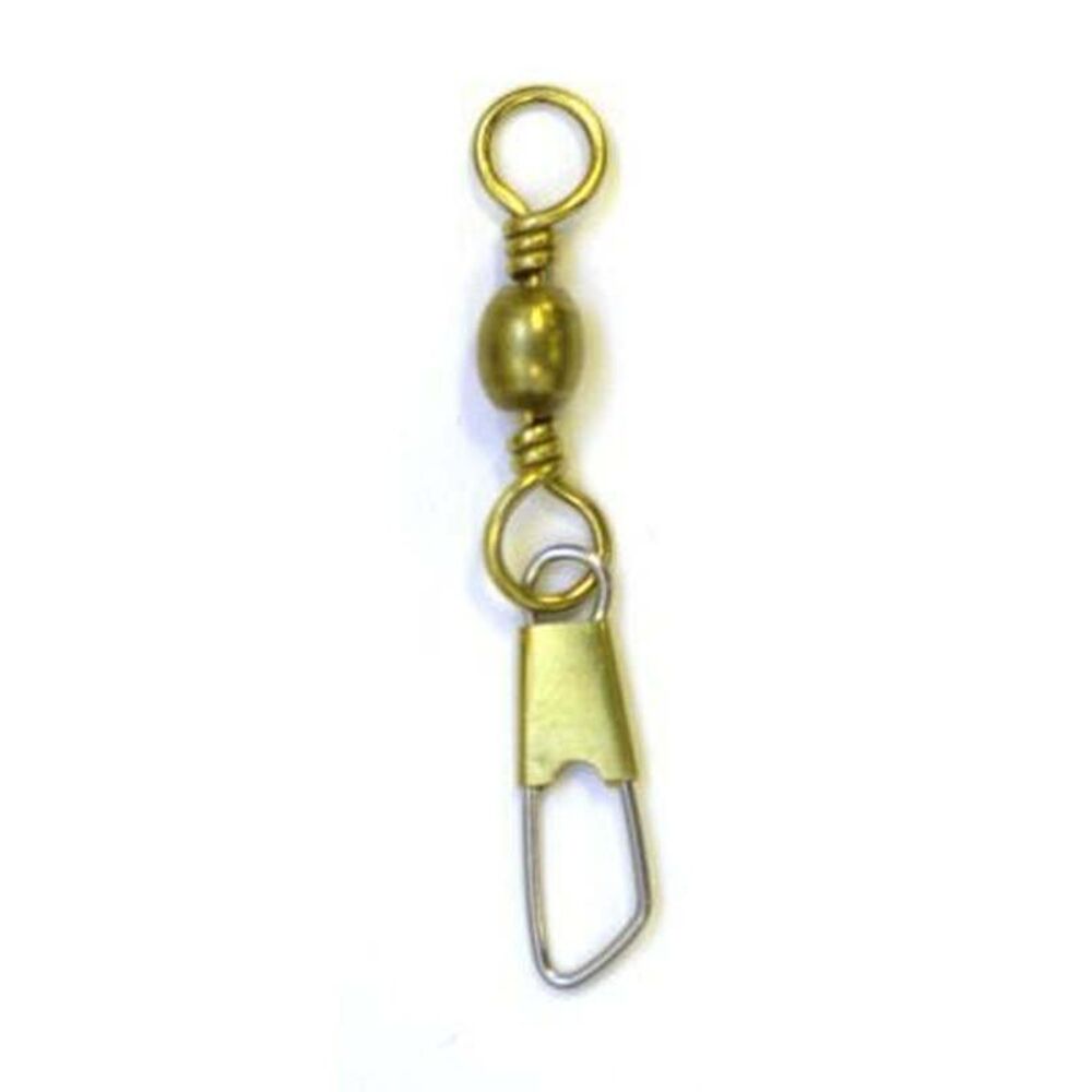 image of Snap Swivel, Brass, 5, 12 count