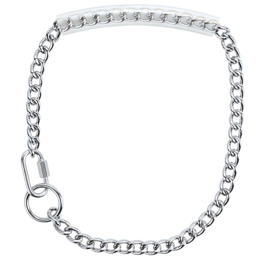 image of Chain Goat Collar with Rubber Grip, 24-inch