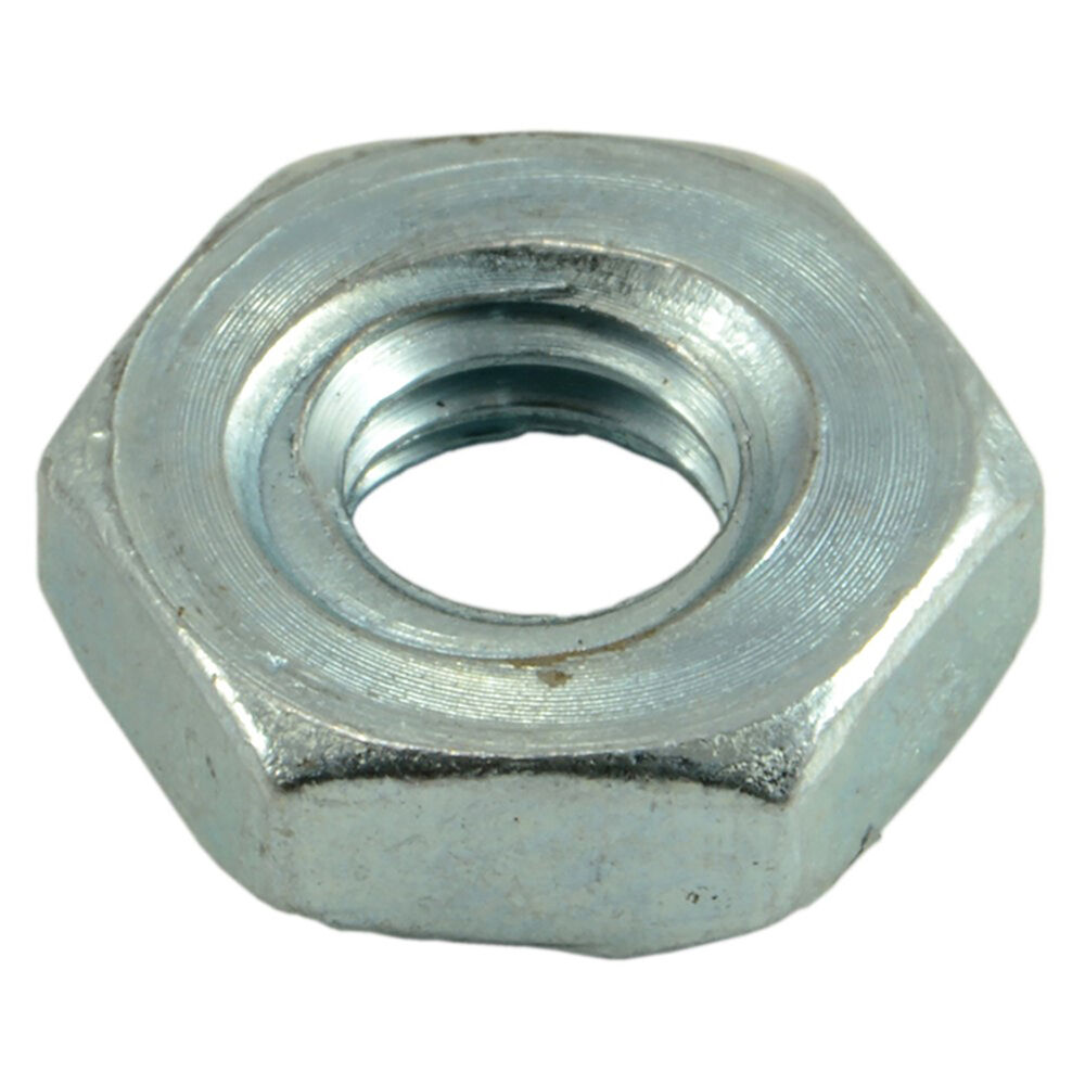 image of Hex Machine Screw Nuts, 10-32, Steel, 3-Piece