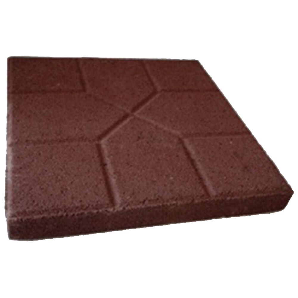 image of Red Pinnacle Stepping Stone, 16 in x 16 in x 3 in