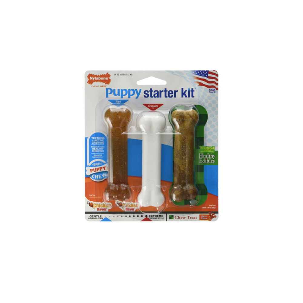 image of Puppy Starter Chew Toy & Treat Kit