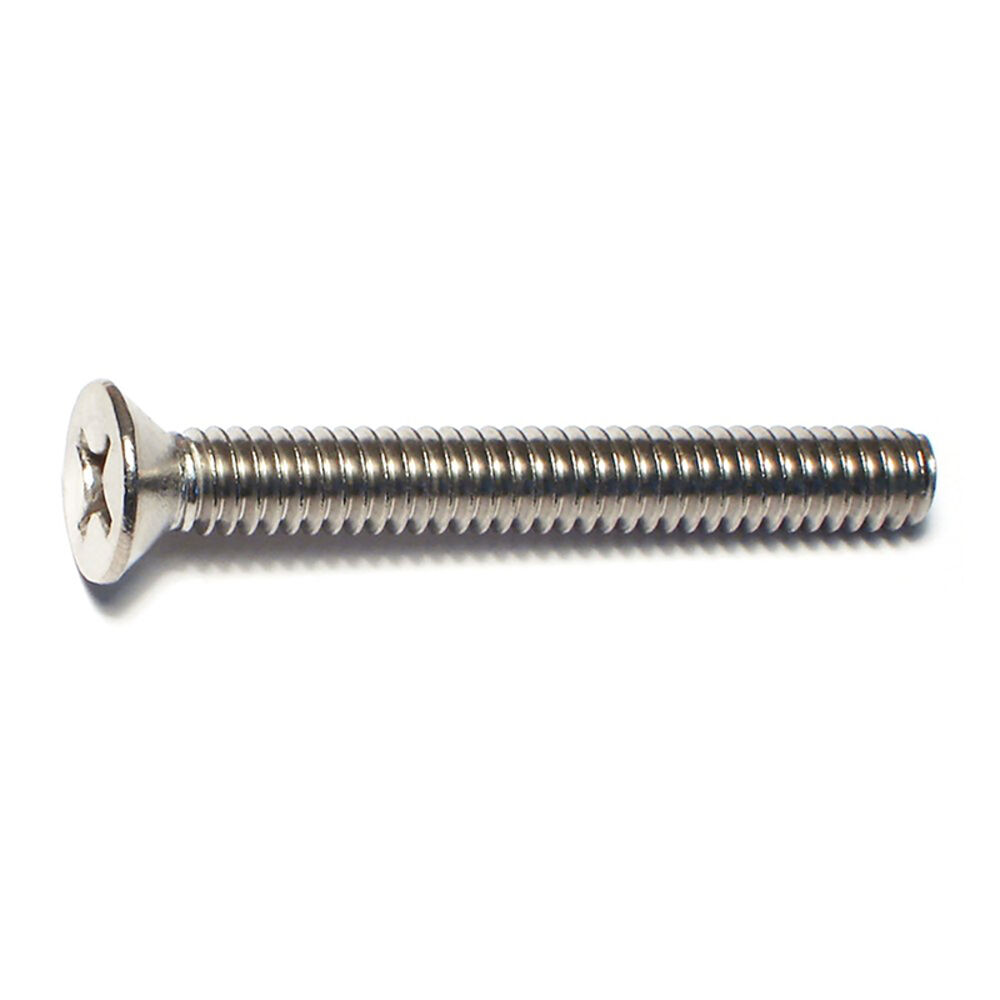 image of 1/4-20 x 2 Phillips Flat Machine Screws - 82456