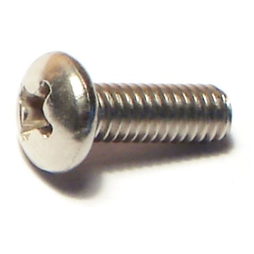 image of 8-32 x 1/2 Phillips Pan Machine Screws - 82472