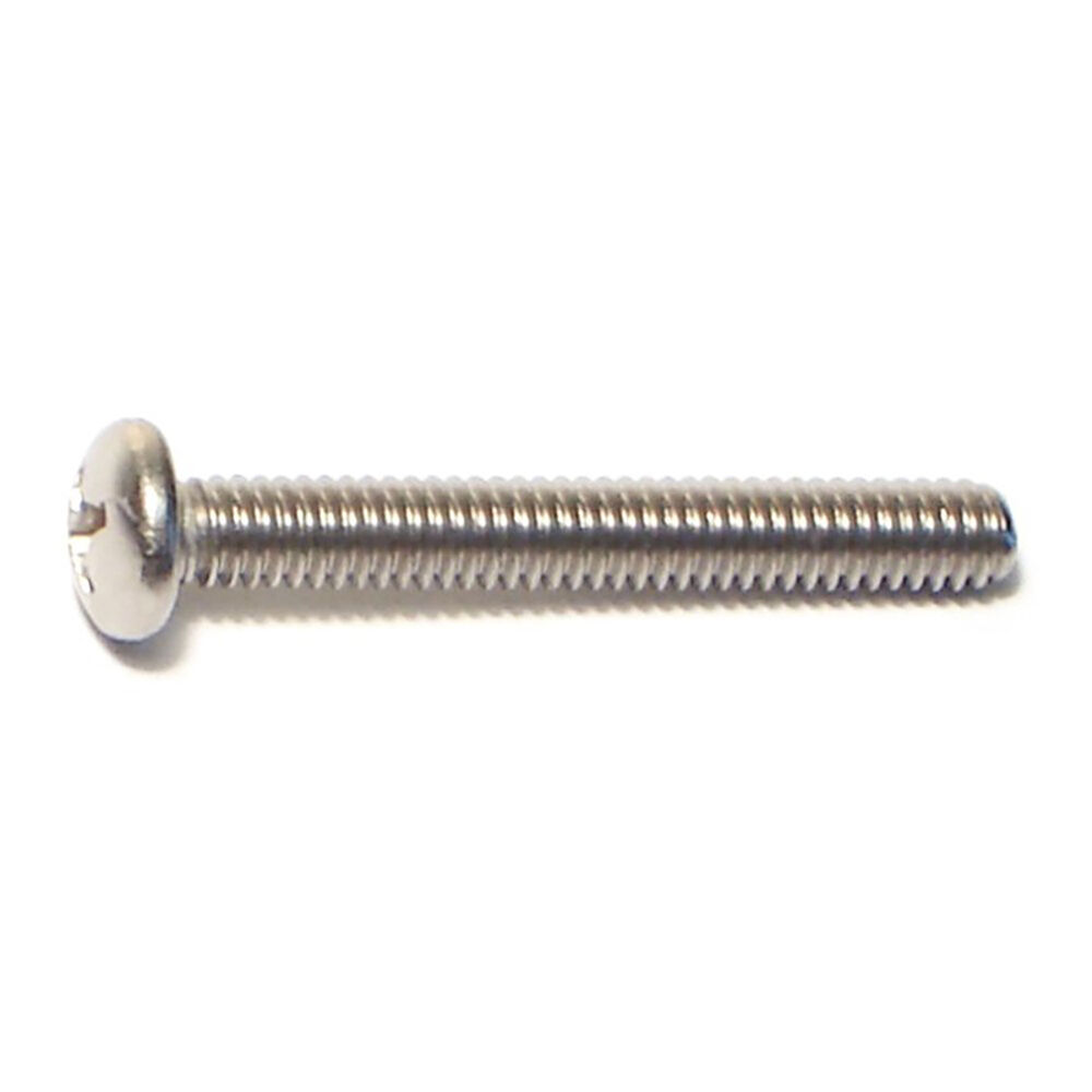 image of 8-32 x 1-1/4 Phillips Pan Machine Screws - 82475