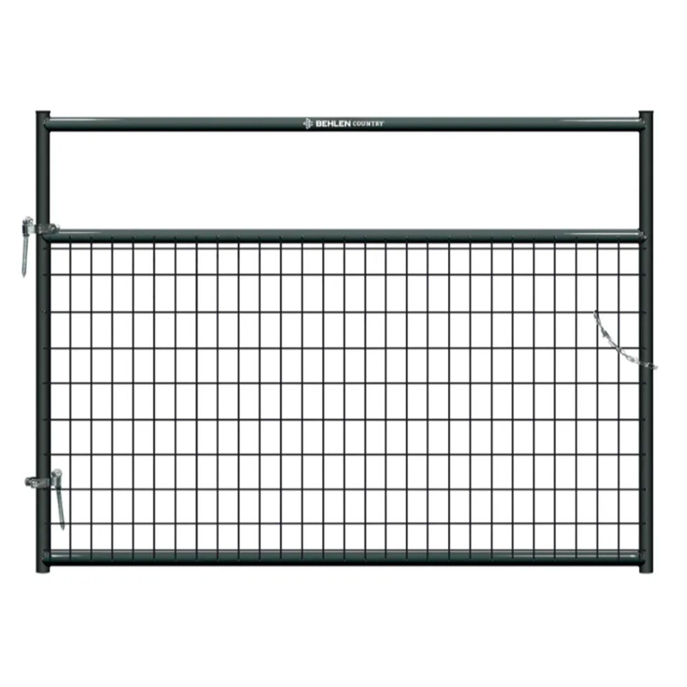 image of 4 ft Frontier Wire-Filled Gate, Gray