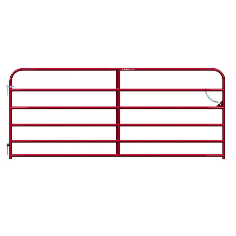 image of 10 ft Heritage Round Corner Gate, Red