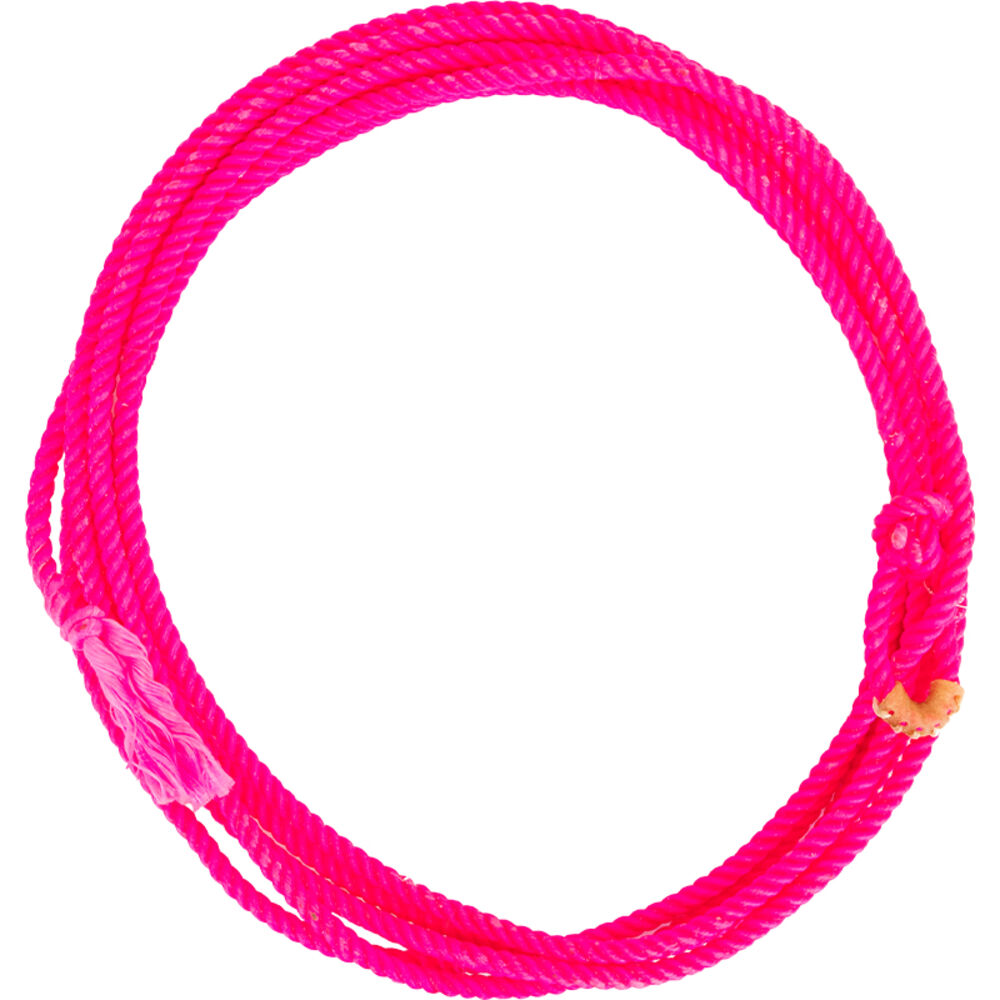 image of Kid's Waxed Nylon Rope, Hot Pink