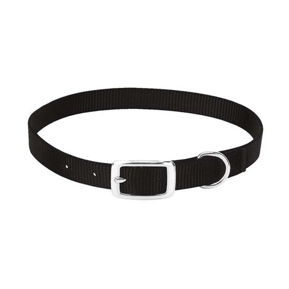 image of Goat Collar, Black, 5/8-inch x 14-inch-16-inch, Small