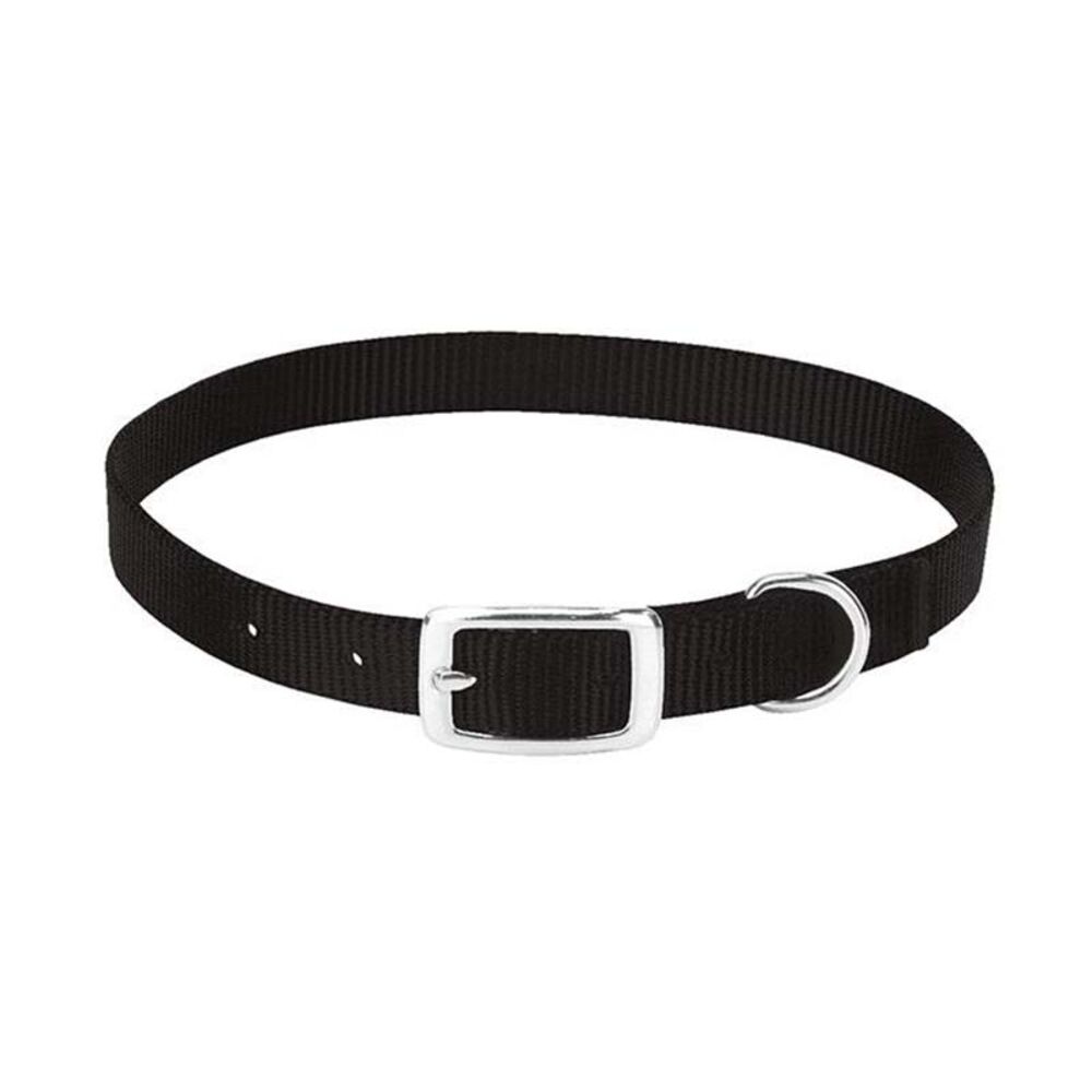 image of Goat Collar, Black, 3/4-inch x 22-inch-24-inch, Medium