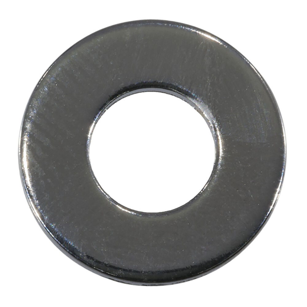 image of USS Flat Washers, #10, Chrome, 1-Piece