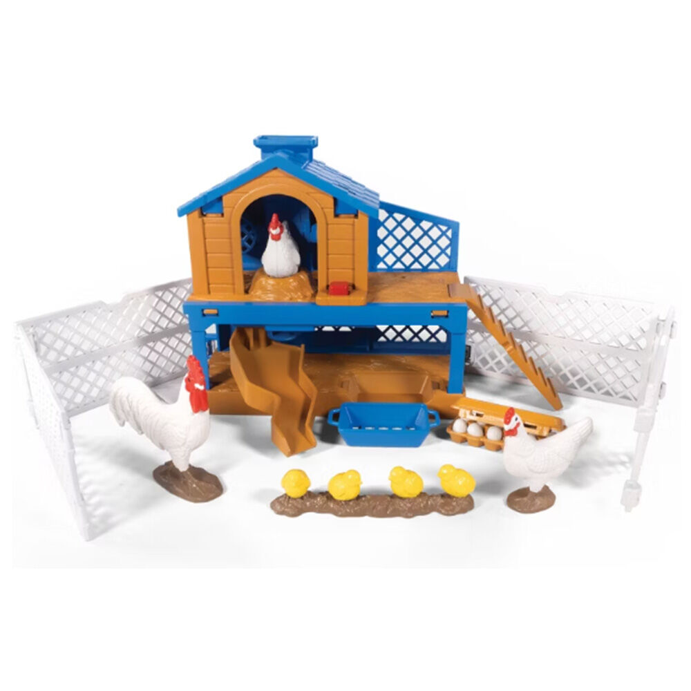 image of Chicken Coop Adventure Farm Toy Playset