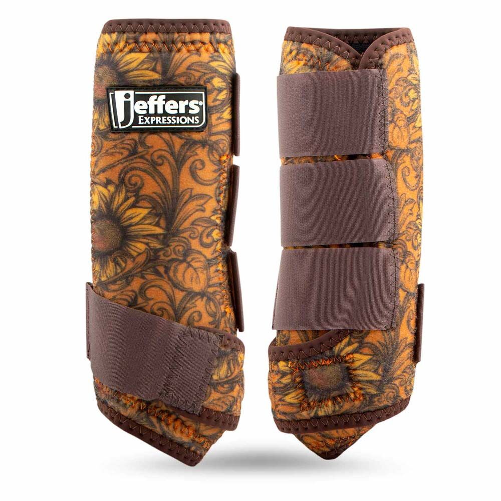 image of Expression Protective Boots for Horses - Pair - Bloomin Toolin - Medium