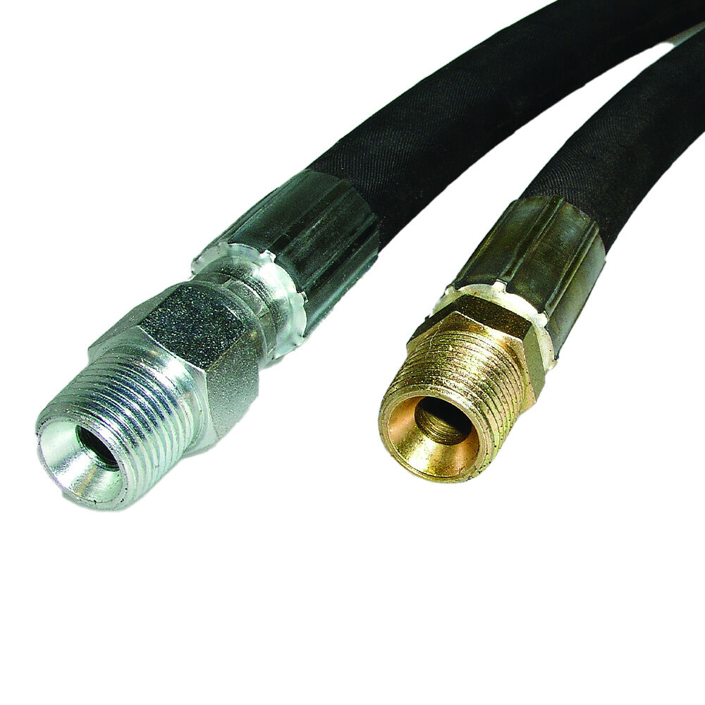 image of 3/8 in x 24 in Hydraulic Hose with Swivel