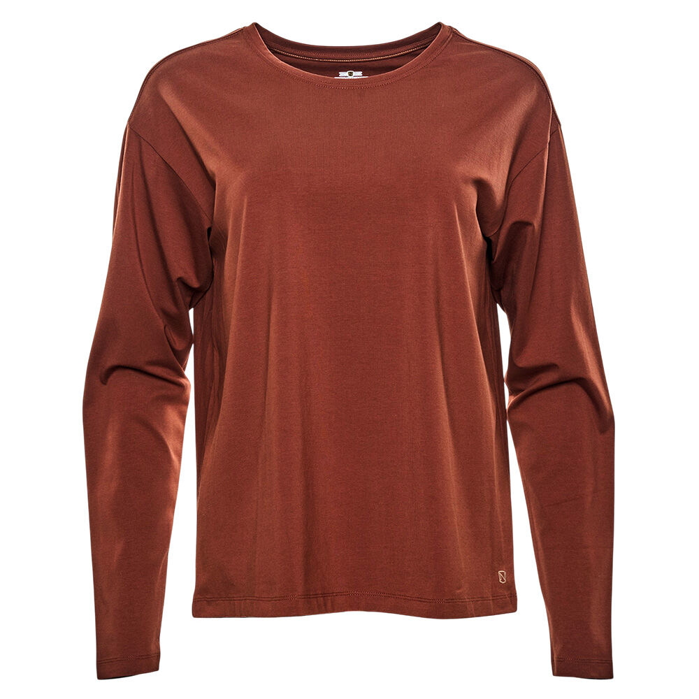image of Women's Relaxed Long Sleeve Crew Shirt