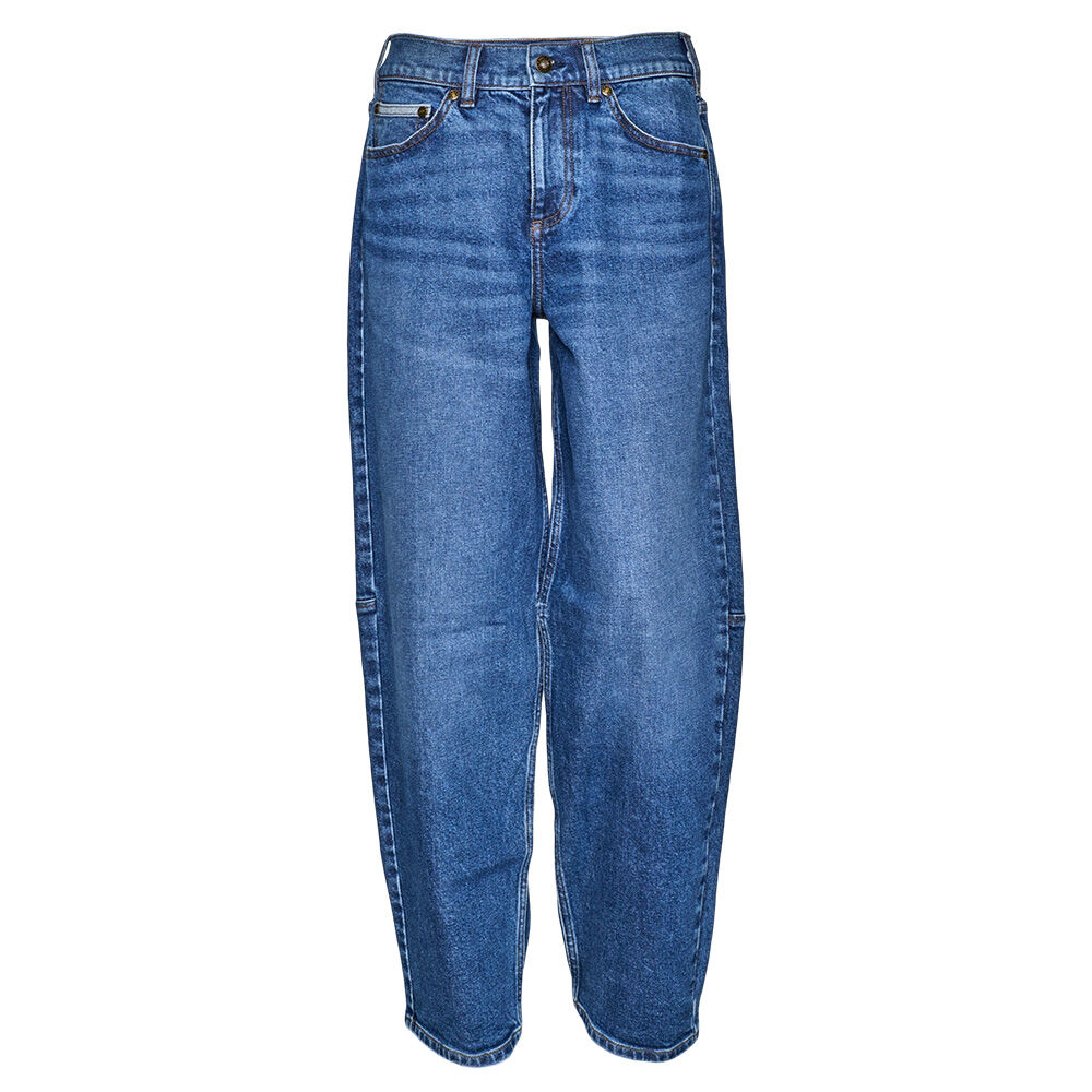 image of Women's Denim 5-Pocket Barrel Leg Jean