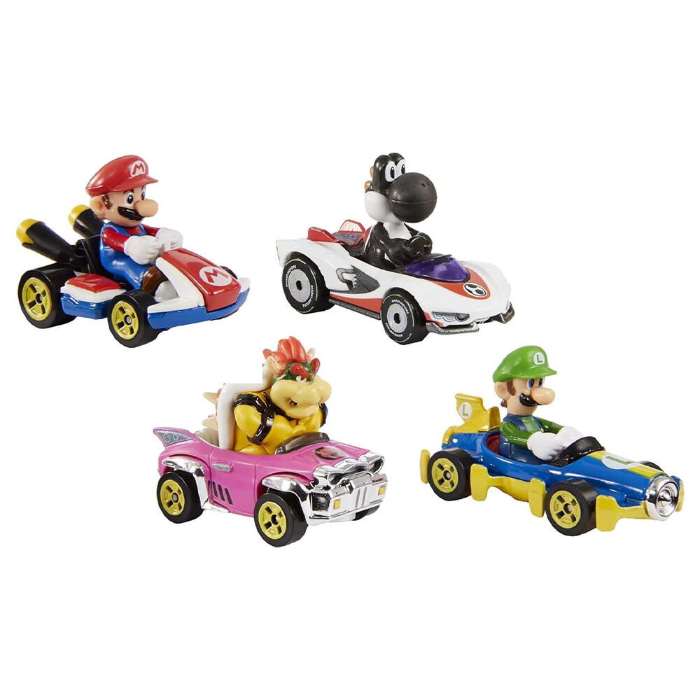 image of Assorted Mario Kart Toy Cars (Styles May Vary)