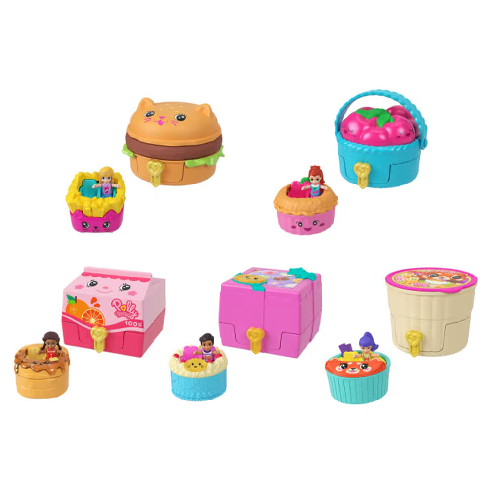 image of Assorted Tiny Takeout Micro Dolls and Compacts (Styles May Vary)