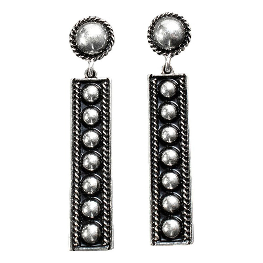 image of Women's Studded Bar Earrings