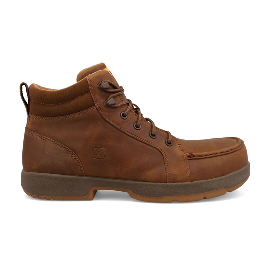 image of Men's 6 in Work Boot- Tobacco Brown