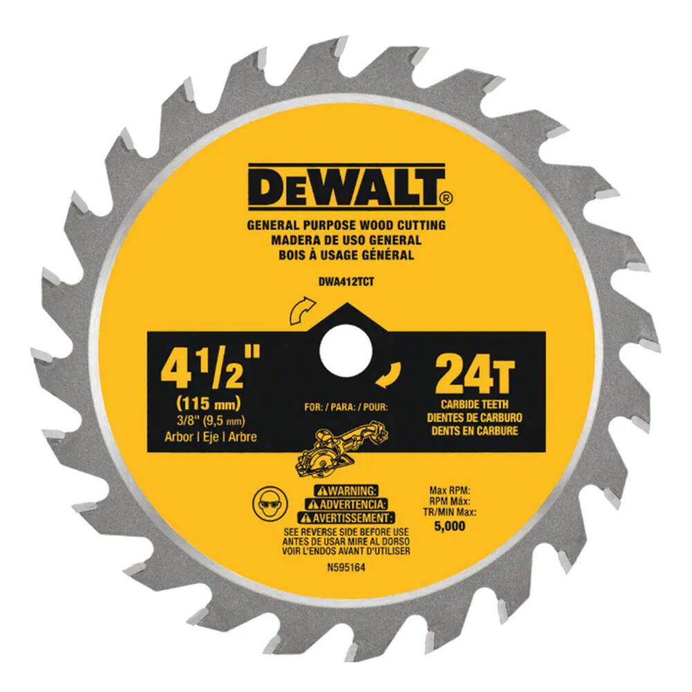 image of 4 1/2 in ATOMIC 24 Tooth Circular Saw Blade