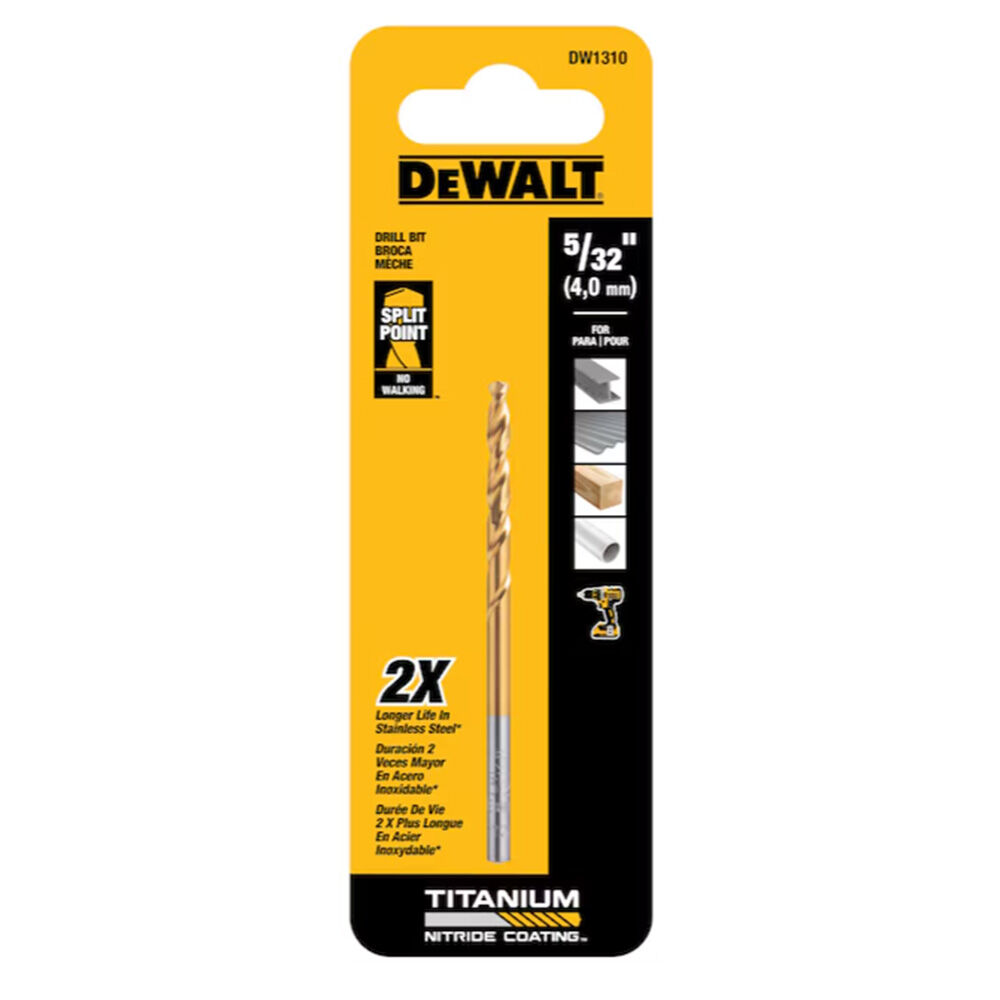 image of 5/32 in Titanium Twist Drill Bit