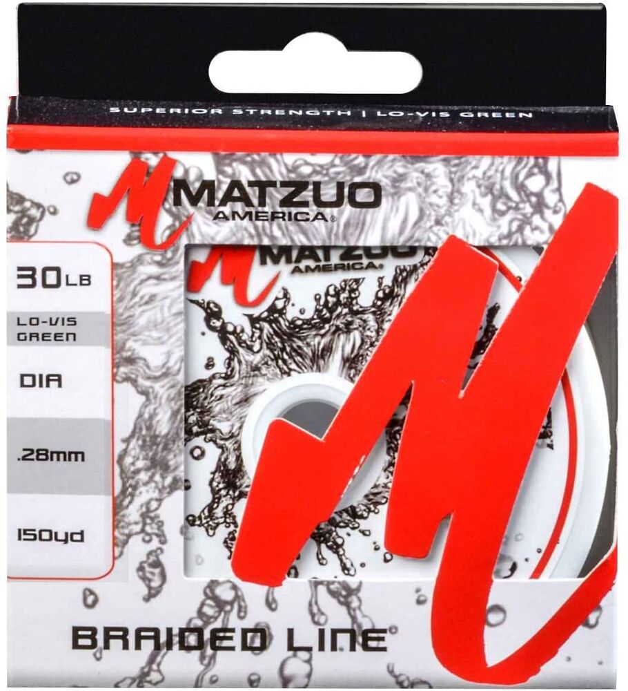image of 30-lb Green Braided Fishing Line, 150 yards