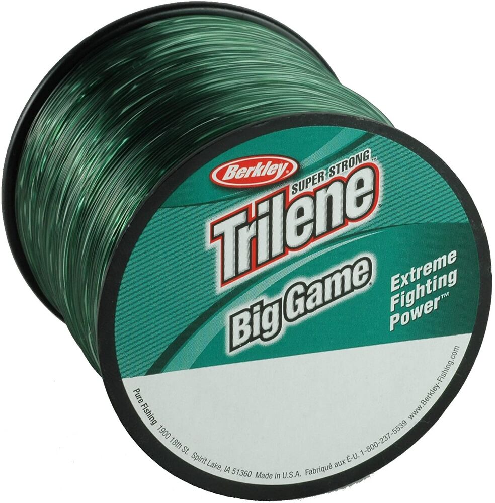 image of Trilene Big Game 12-lb Green Monofilament Fishing Line, 1175 yards