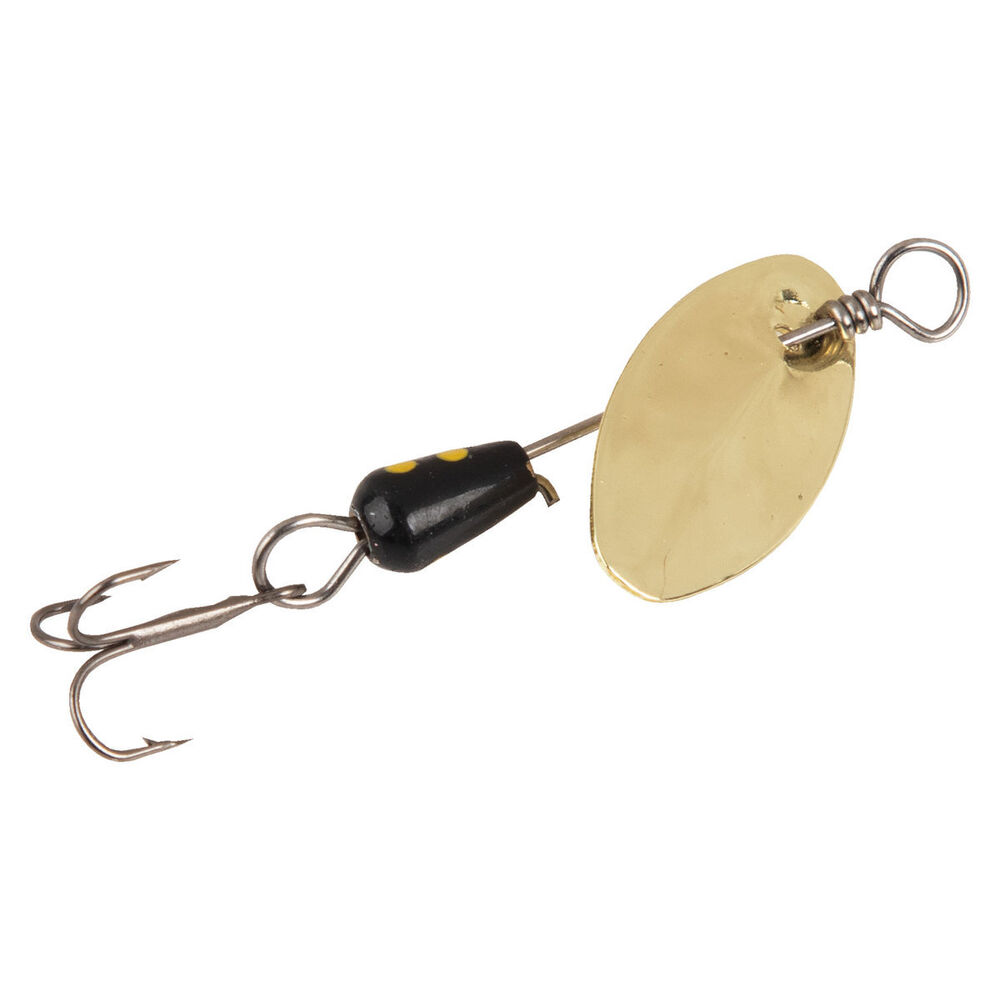 image of Techny Spin Fishing Lure, #6, 1/4 oz, Gold
