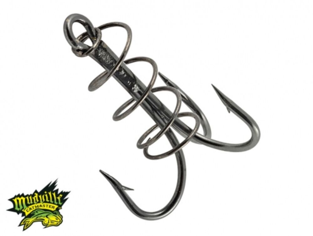 image of Mudville Dough Bait Treble Hook, #5, 3 pk
