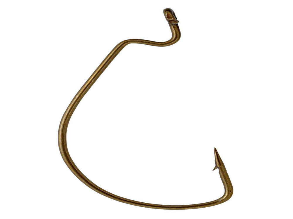 image of Bronze Worm Hook, #4/0, 9 pack