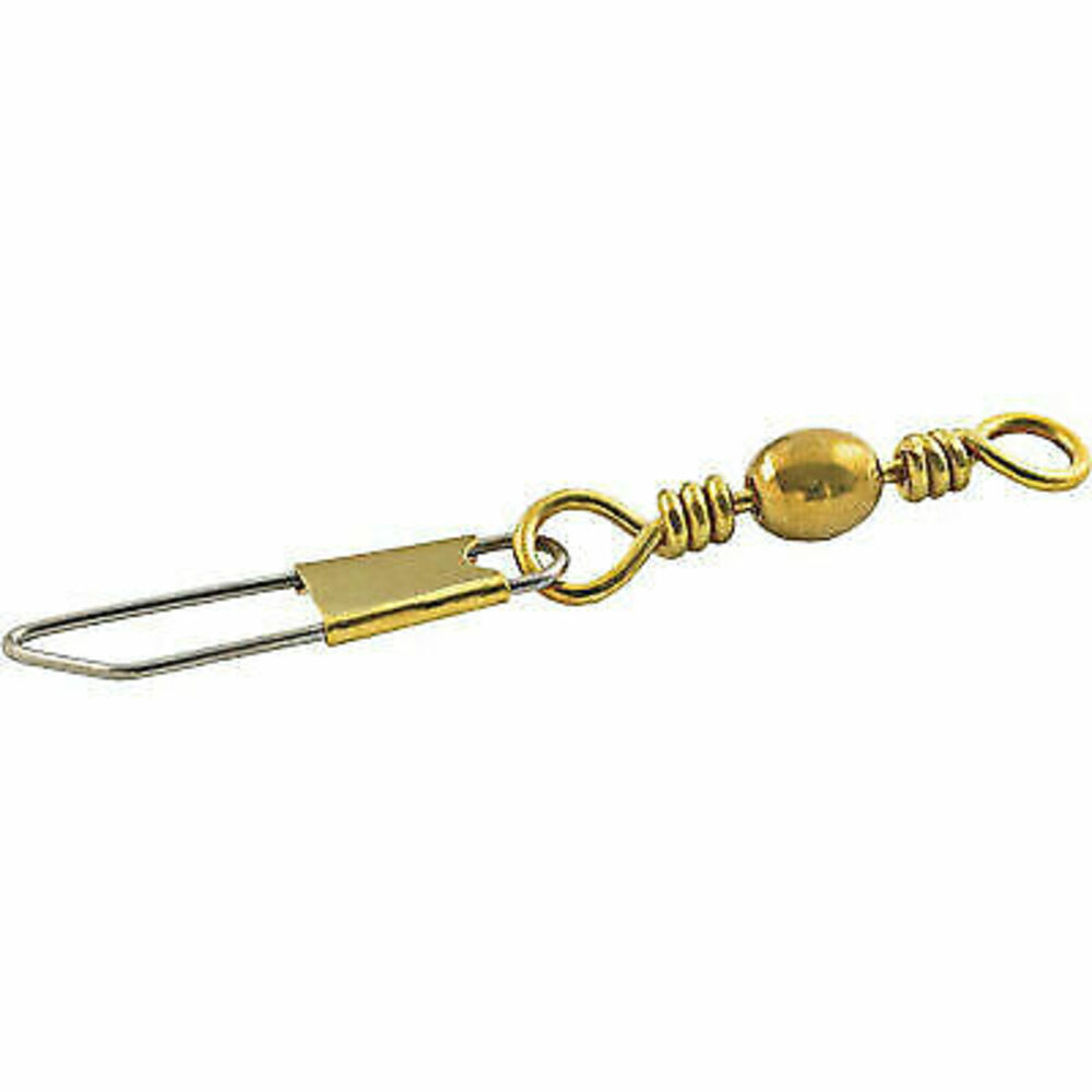 image of Brass Snap Swivels, #14, 7 pack