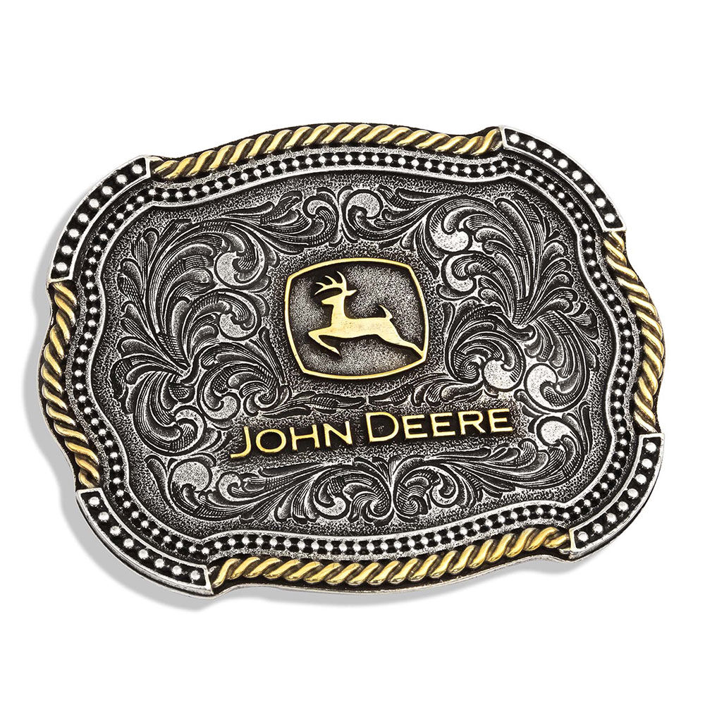 image of John Deere Scalloped Duo Attitude Buckle