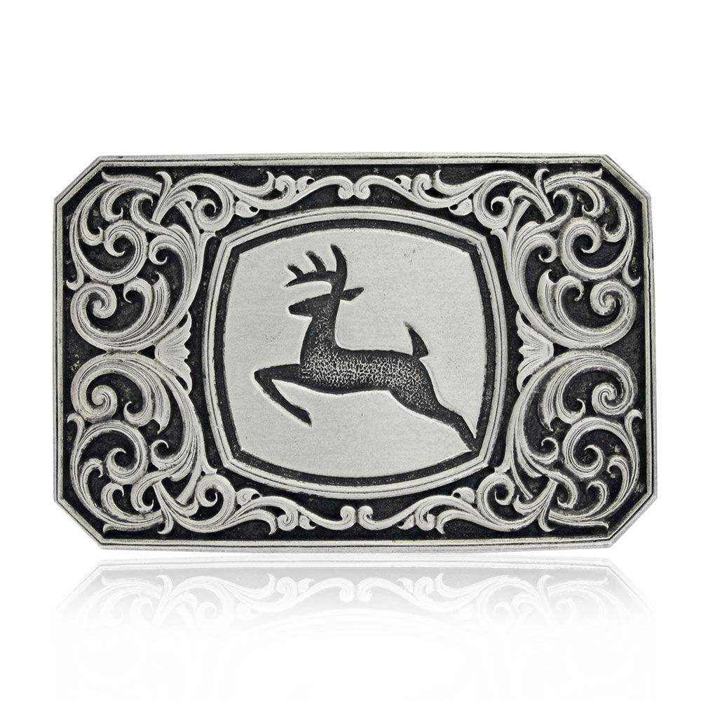 image of John Deere Filigree Attitude Buckle