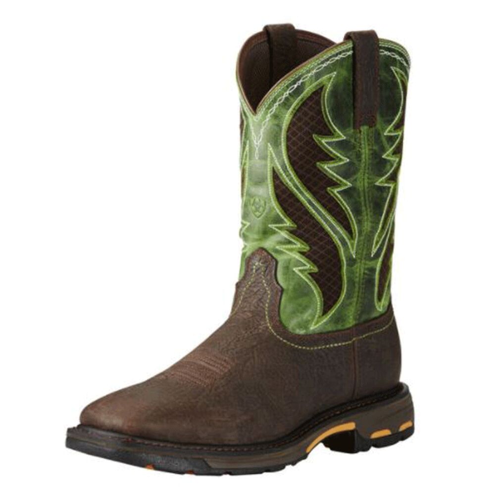 image of Men's WorkHog Wide Square Toe VentTEK Work Boot