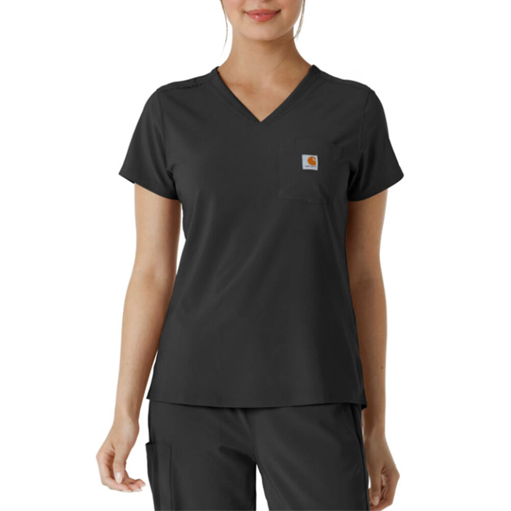 image of Women's Force Cross-Flex Tuck-In Scrub Top