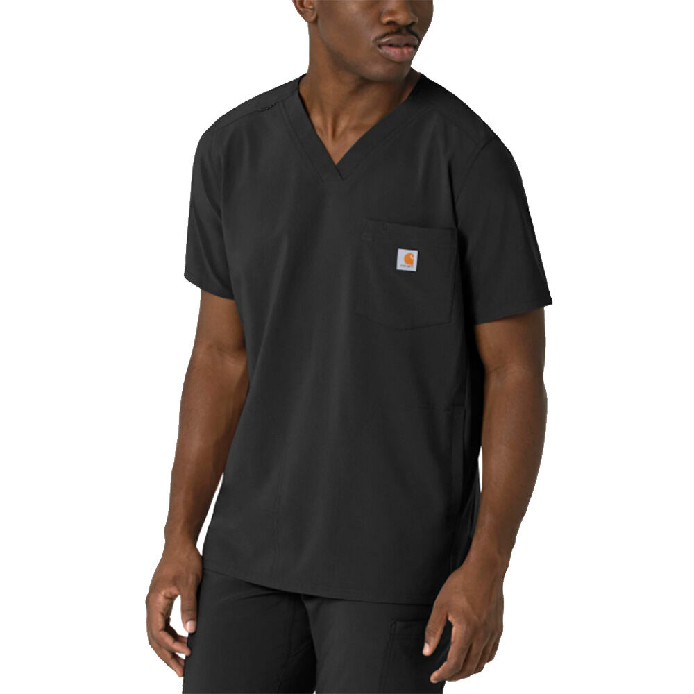 image of Men's Force Cross-Flex V-Neck Scrub Top