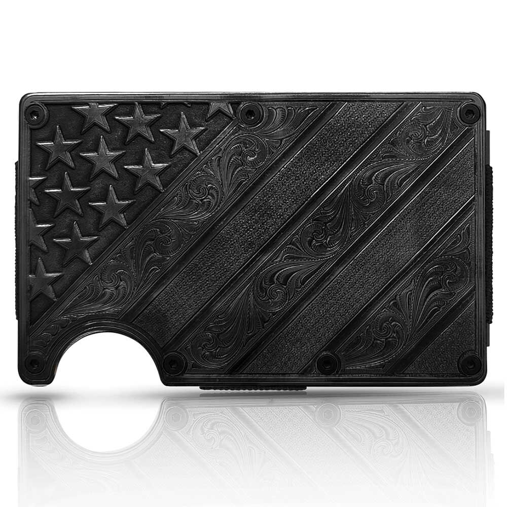 image of Dawn's Early Light Gunmetal Credit Card and Cash Case