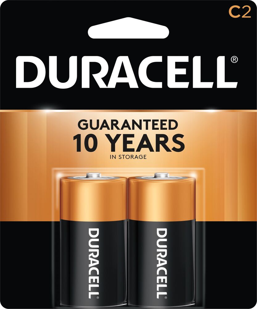 image of C Alkaline Battery, 2 Pack