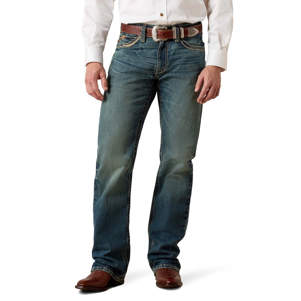 image of Men's M5 Slim Gambler Stackable Straight Leg Jean