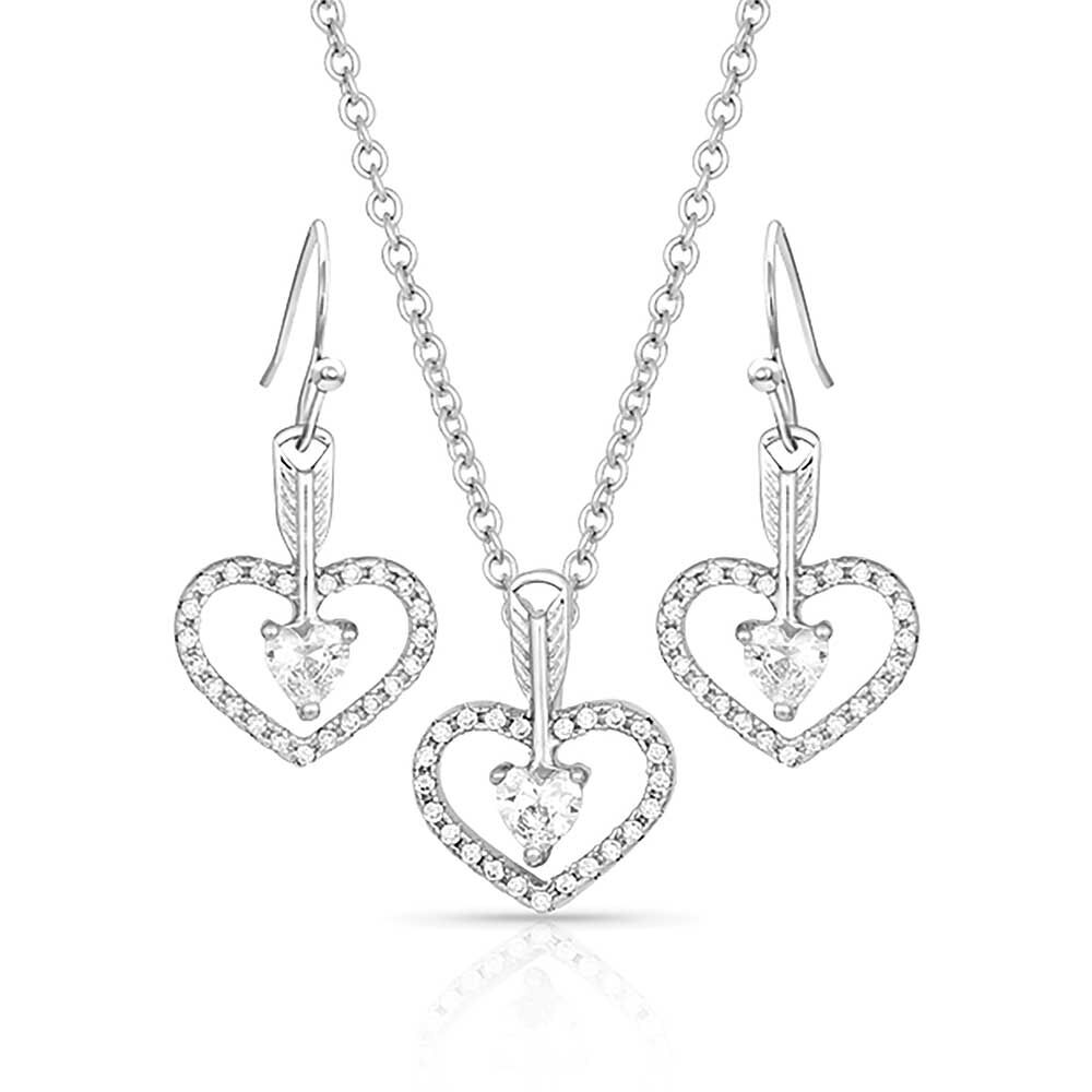 image of Straight to the Heart Arrow Jewelry Set