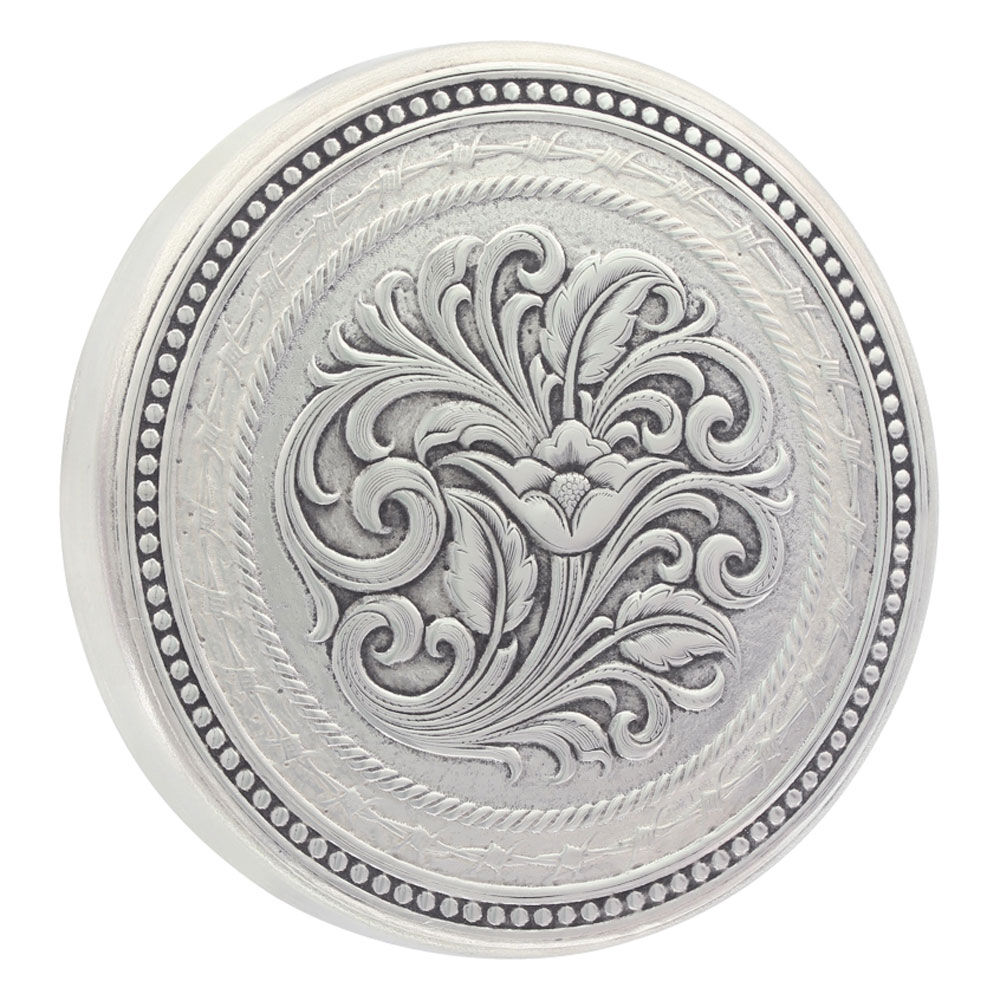image of New Traditions Stars and Barbed Wire Snuff Lid