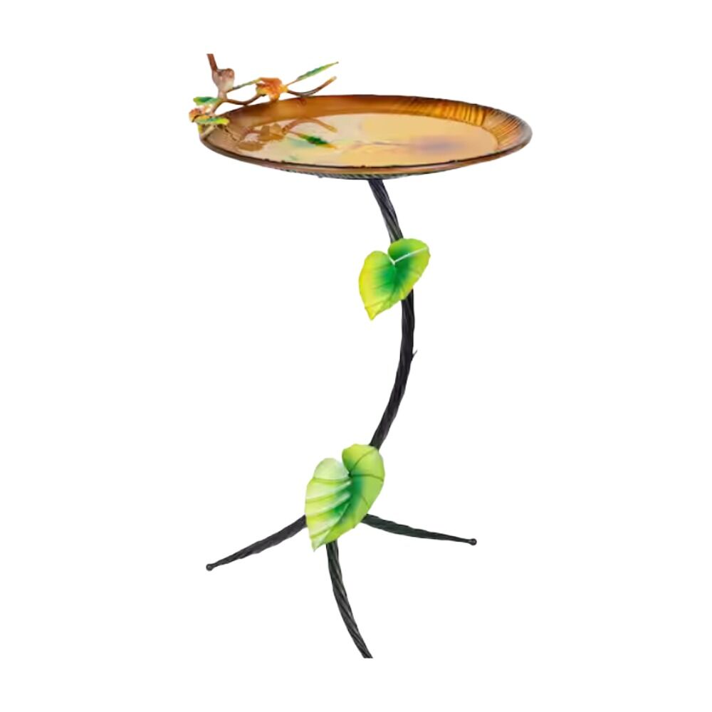 image of Metal Birdbath Stand