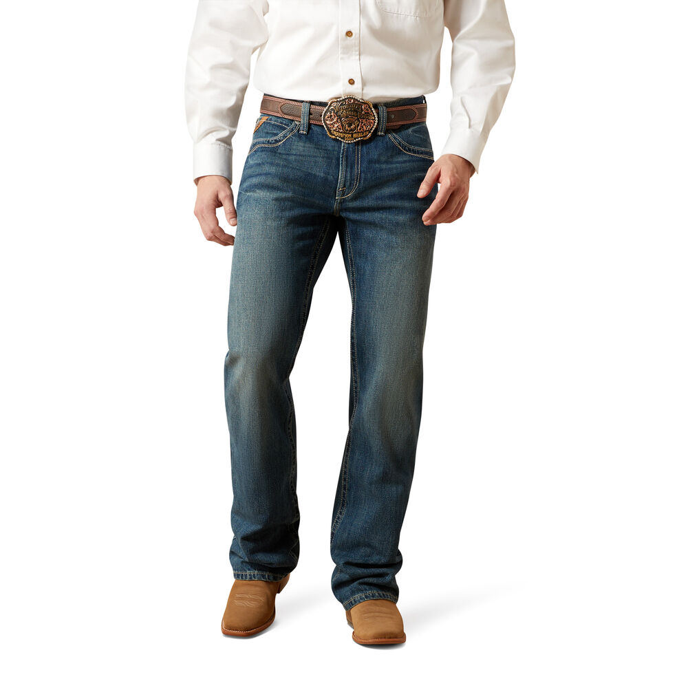 image of Men's M4 Low Rise Relaxed Fit Boot Cut Jean, Gulch