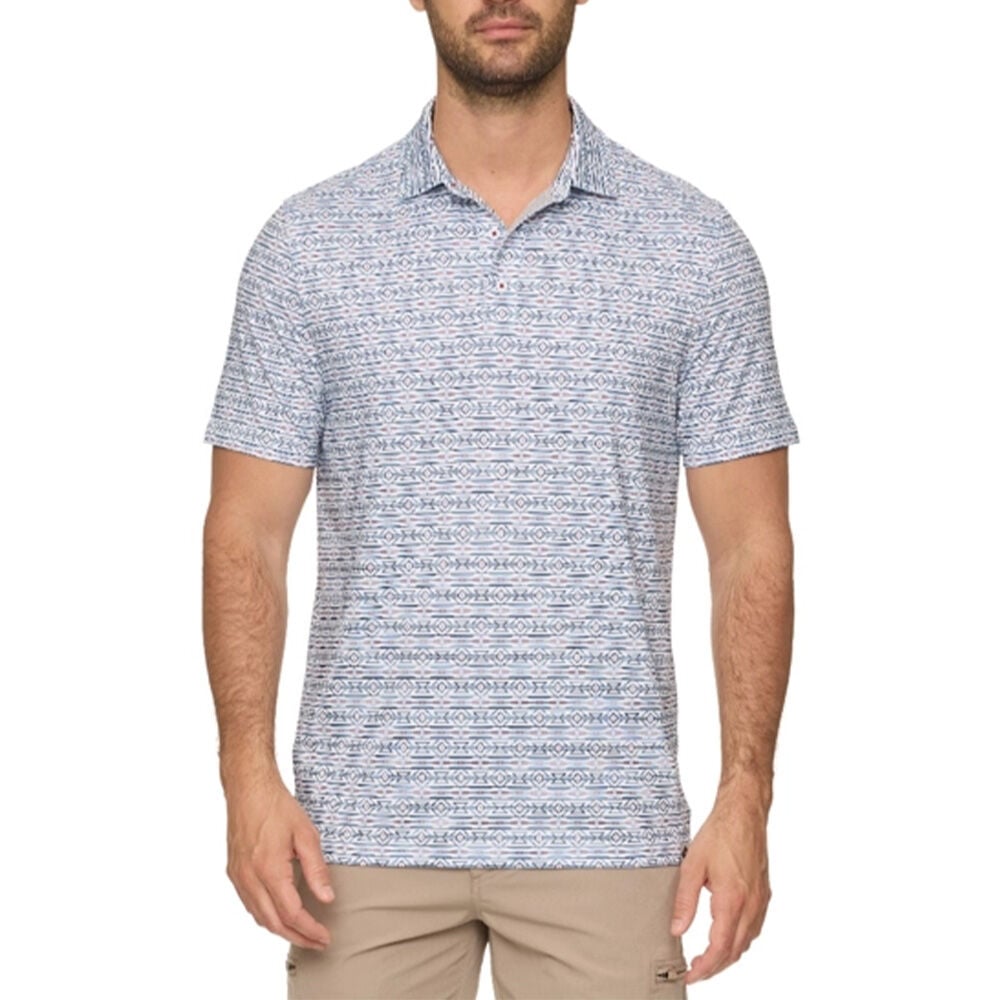 image of Men's Coleson Short Sleeve Western Polo Shirt