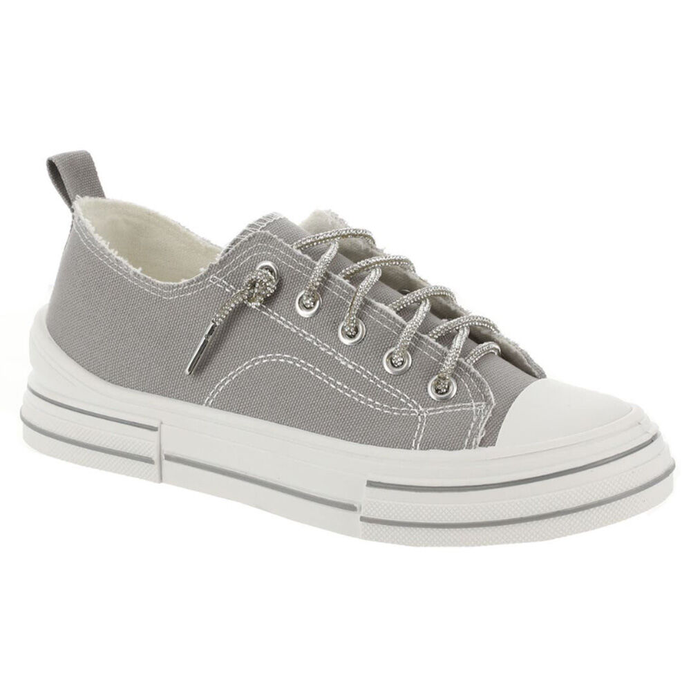 image of Women's Aman Sparkle Lace Up Canvas Sneaker