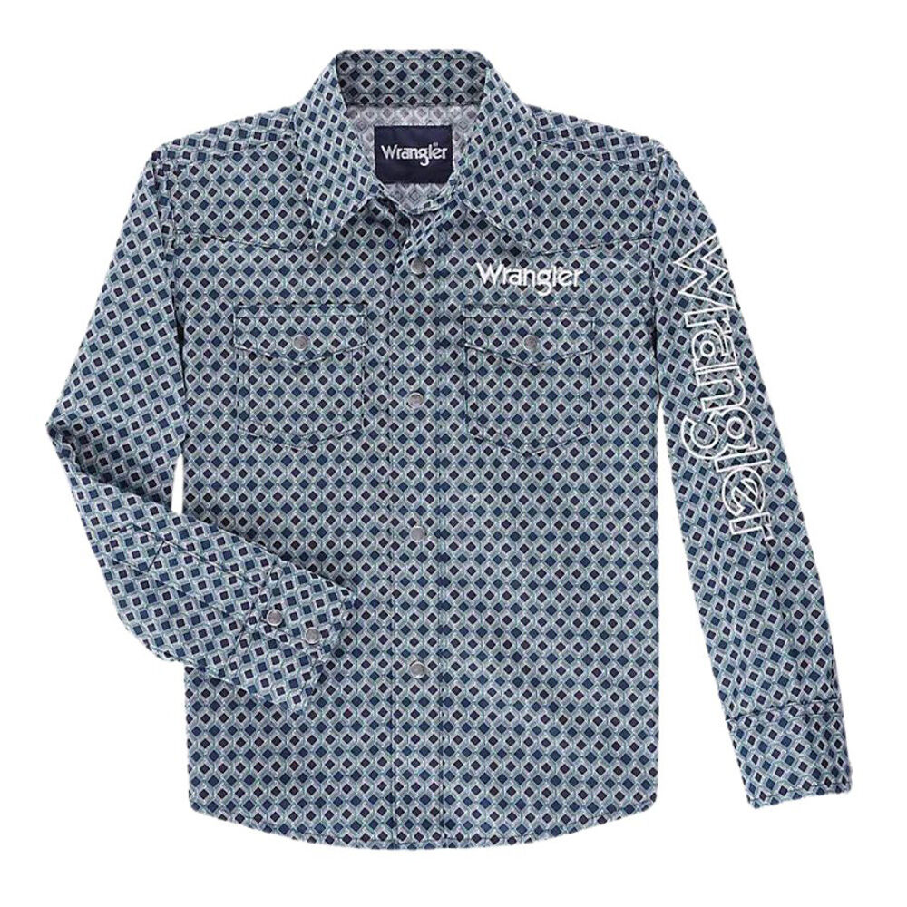 image of Boy's Western Logo Shirt